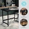 Martha Stewart 23.5 in. D X 47.5 in. W X Pine Wood, Rubberwood (Parawood), Black Wood Grain BLN-FY-HY-1071-BK-MS - alternate 5